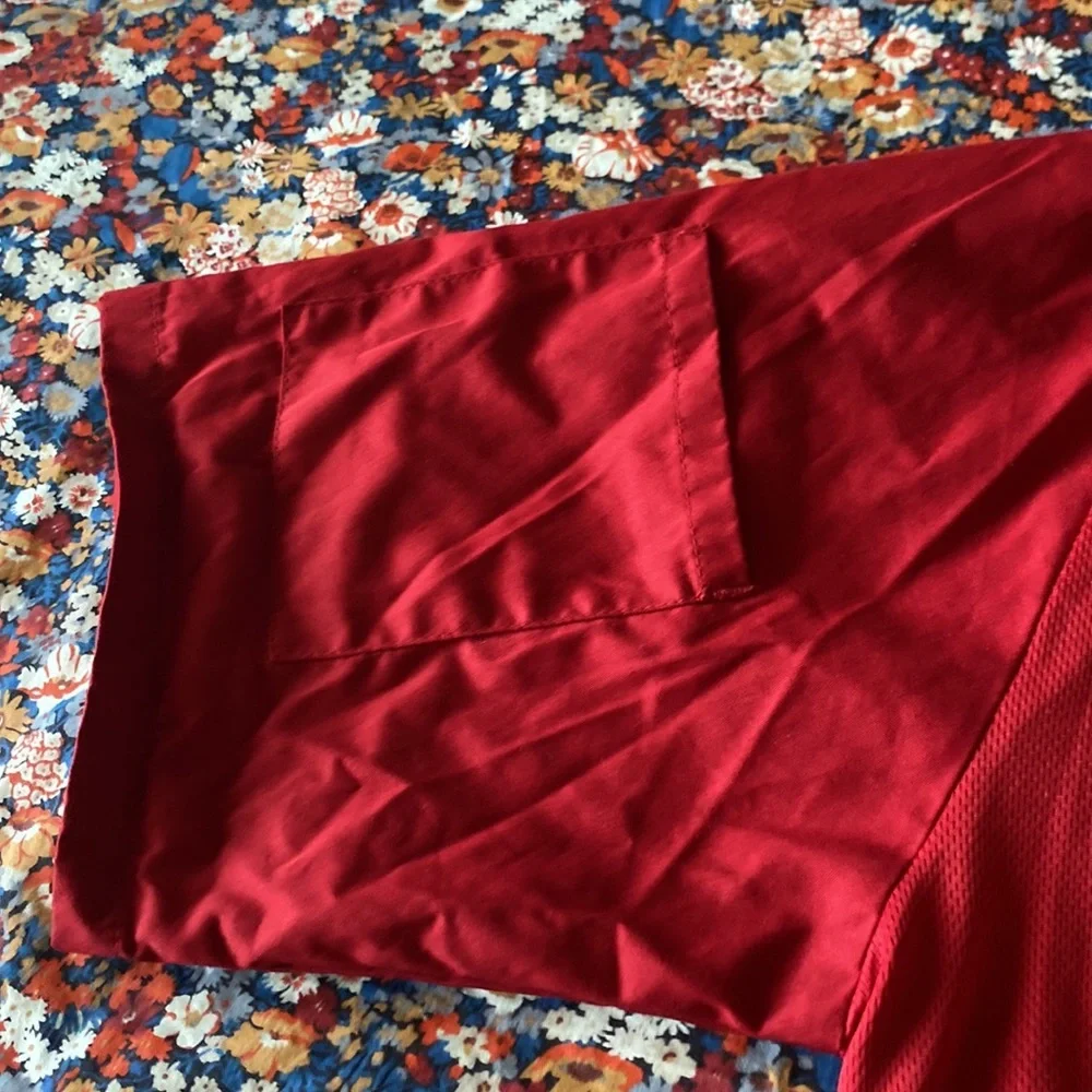 Chef Code Large red button down Shirt - Picture 9 of 16